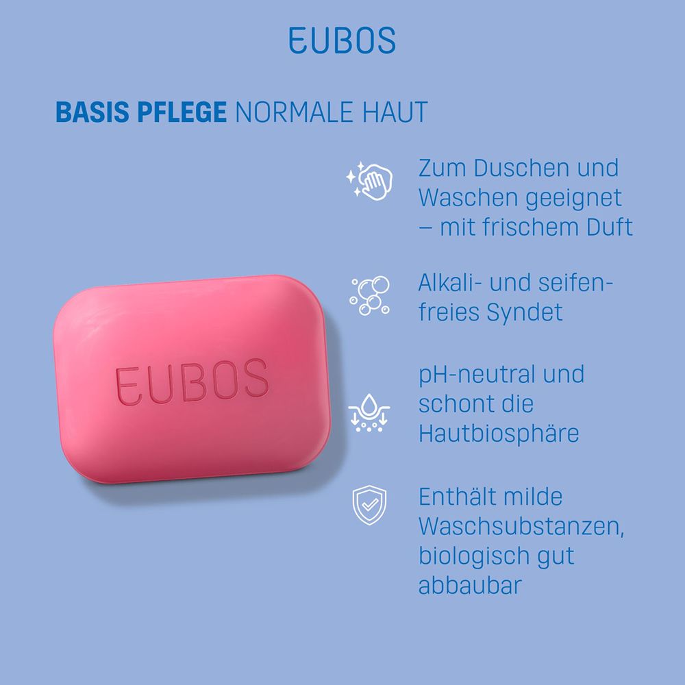 EUBOS Fest rot mit frischem Duft 125 g – Bild 2