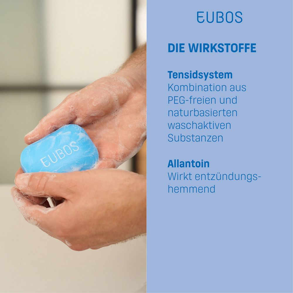 EUBOS Fest blau unparfümiert 125 g – Bild 3